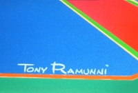 Image # 71149: Beat the Clock Original Backglass Artwork - Detail 
(Artist is Tony Ramunni.Watercolor on posterboard.Approximate dimensions 24 1/2 inches by 26 inches. Metal frame is 29 by 31 inches.)