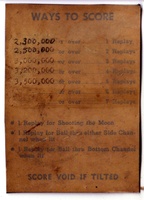 Image # 38314: Shoot the Moon Score Card 
(From game with serial number 51211.)
