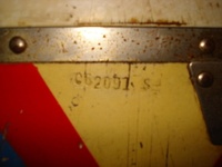 Image # 38273: Silver Sample Game - Serial Number 
(Serial number 062091 S.)