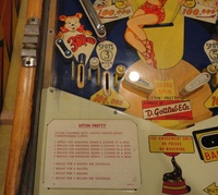 Image # 58261: Sittin' Pretty Sample Game - Lower Left Playfield 
(Serial number 22006 S.)