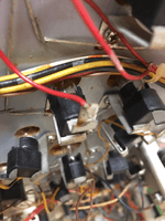 Image # 75832: The Six Million Dollar Man Under Playfield - Wedge #444 and Socket 
(Serial number ESM1153.)