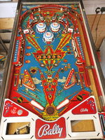 Image # 75811: The Six Million Dollar Man Playfield 
(Serial number ESM1153.)