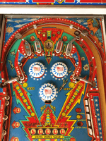Image # 75813: The Six Million Dollar Man Upper Playfield 
(Serial number ESM1153.)