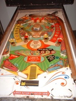 Image # 33821: Six Shooter Playfield 
(No serial number was found on this game.)