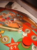 Image # 33824: Six Shooter Upper Right Playfield 
(No serial number was found on this game.)