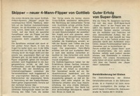 Image # 22522: Skipper German Press Release 
(From the German trade magazine M�nzautomat, October 1969.)
