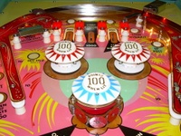 Image # 35099: Skyrocket Upper Middle Playfield 
(Serial number 1640.)