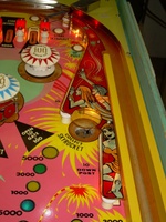 Image # 35100: Skyrocket Upper Right Playfield 
(Serial number 1640.)