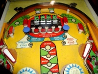 Image # 20175: Slap Stick Upper Playfield 
(Serial number 1034.)