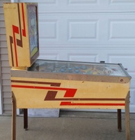 Image # 65332: Slick Chick Sample Game - Cabinet - Left 
(Serial number 01055S.)