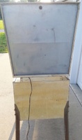 Image # 65336: Slick Chick Sample Game - Cabinet - Rear 
(Serial number 01055S.)