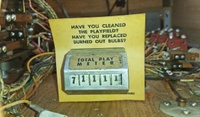 Image # 65341: Slick Chick Sample Game - Total Play Meter 
(Serial number 01055S.)