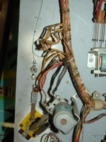 Image # 41068: Smart Set Engineering Sample - Under Playfield - Detail 
(Penciled lines are evident.)