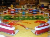 Image # 28526: Soccer Playfield - Ball View 
(Playfield has been repainted for several inches in the ball path of each kick-out hole.)
