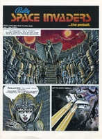Image # 43949: Space Invaders Advertisement - Page 3 of 8 
(Artist is Paul Faris.Transparent watercolor.)