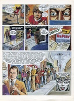 Image # 43952: Space Invaders Advertisement - Page 6 of 8 
(Artist is Paul Faris.Transparent watercolor.)