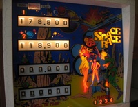 Image # 34430: Space Race Illuminated Backglass