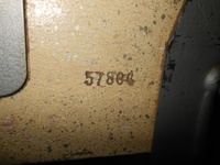 Image # 53148: Space Ship Serial Number 
(Serial number 57804.)