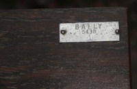 Image # 54712: Space Time Laminated Backbox Serial Number 
(This game has a laminated cabinet. Serial number 5438.)