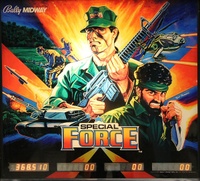 Image # 65239: Special Force Illuminated Backglass