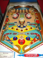 Image # 38078: Spin Wheel Sample Game - Playfield 
(Serial number 01023 S.)