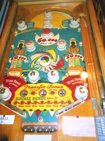 Image # 2178: Spinball Playfield 
(The white spinner on this game is not original.)