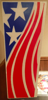 Image # 74922: Spirit of 76 Sample Game - Backbox - Left 
(Serial number 01267 S.)
