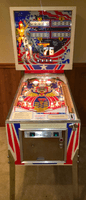 Image # 74925: Spirit of 76 Sample Game - Cabinet - Front View 
(Serial number 01267 S.)