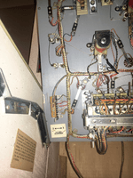 Image # 74930: Spirit of 76 Sample Game - Under Upper Playfield - Detail 
(Serial number 01267 S.)