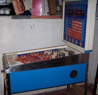 Image # 24202: Spirit of 76 Cabinet - Right 
(The flipper button is missing from this game.)
