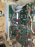 Image # 40300: Split Second Inside Backbox 
(The sound board and voice board are attached to the side of the backbox.)