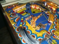 Image # 40288: Split Second Mini-Playfield 
(Both flippers are missing from this mini-playfield.)