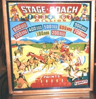 Image # 2218: Stage Coach Backglass