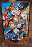 Image # 11996: Star Explorer Playfield 
(The right slingshot plastic is missing from this playfield.)