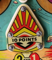 Image # 40820: Star-Jet Center Target Plastic 
(Serial number 1115.)