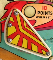 Image # 40824: Star-Jet Left Slingshot Plastic 
(Serial number 1115.)