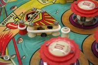 Image # 40815: Star-Jet Upper Playfield - Detail 
(Serial number 1115.)