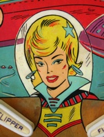 Image # 40826: Star-Jet Playfield - Detail 
(Serial number 1115.)