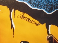 Image # 31671: Stellar Wars Artist Signature on Playfield 
(Signature is located a few inches above the left slingshot.)