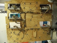 Image # 53116: Stingray 2-Player Backbox Insert 
(Notice the 3rd and 4th player displays are not present.)