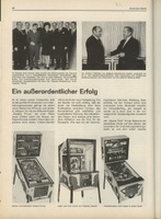 Image # 22514: Student Prince German Press Release 
(From the German operator magazine Automaten Markt, September 1968.)