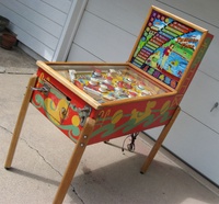 Image # 57744: Summer Time Cabinet - Right 
(The round pop bumpers bodies and skirts are reproduction.)