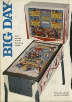 Image # 23026: Big Day German Ad 
(From the German operator magazine Automaten Markt, November 1964. The USA version is pictured, and the text indicates that German lettering is an option.)