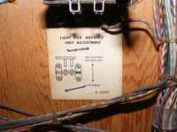 Image # 49837: Super Duo Light Box Advance Unit Adjustment 
(Serial number 04002.)