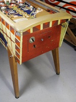 Image # 46825: Super Jumbo Cabinet - Front View 
(The game in this image had its cabinet front repainted but is included here to show its other features.)