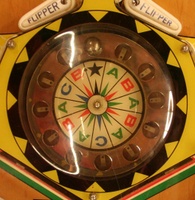 Image # 36329: Super Score Sample Game - Captive Ball Spinner 
(The game serial number is either 0064 S or 0084 S.)