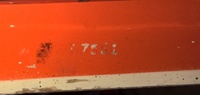 Image # 67337: Super Soccer Serial Number 
(Serial number 07561.)