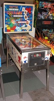Image # 55533: Super Straight Cabinet - Full View 
(The metal plate on the front of the cabinet is not original to this game.)