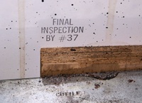 Image # 46686: Surf Champ Sample Game - Inspection Number 
(Serial number 01261 S.)
