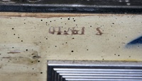Image # 46681: Surf Champ Sample Game - Stamped Serial Number 
(Serial number 01261 S.)